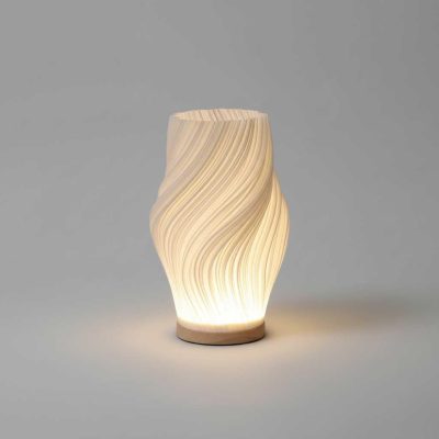 Lámpara Wavecrest | Lámpara de Mesa Contemporánea